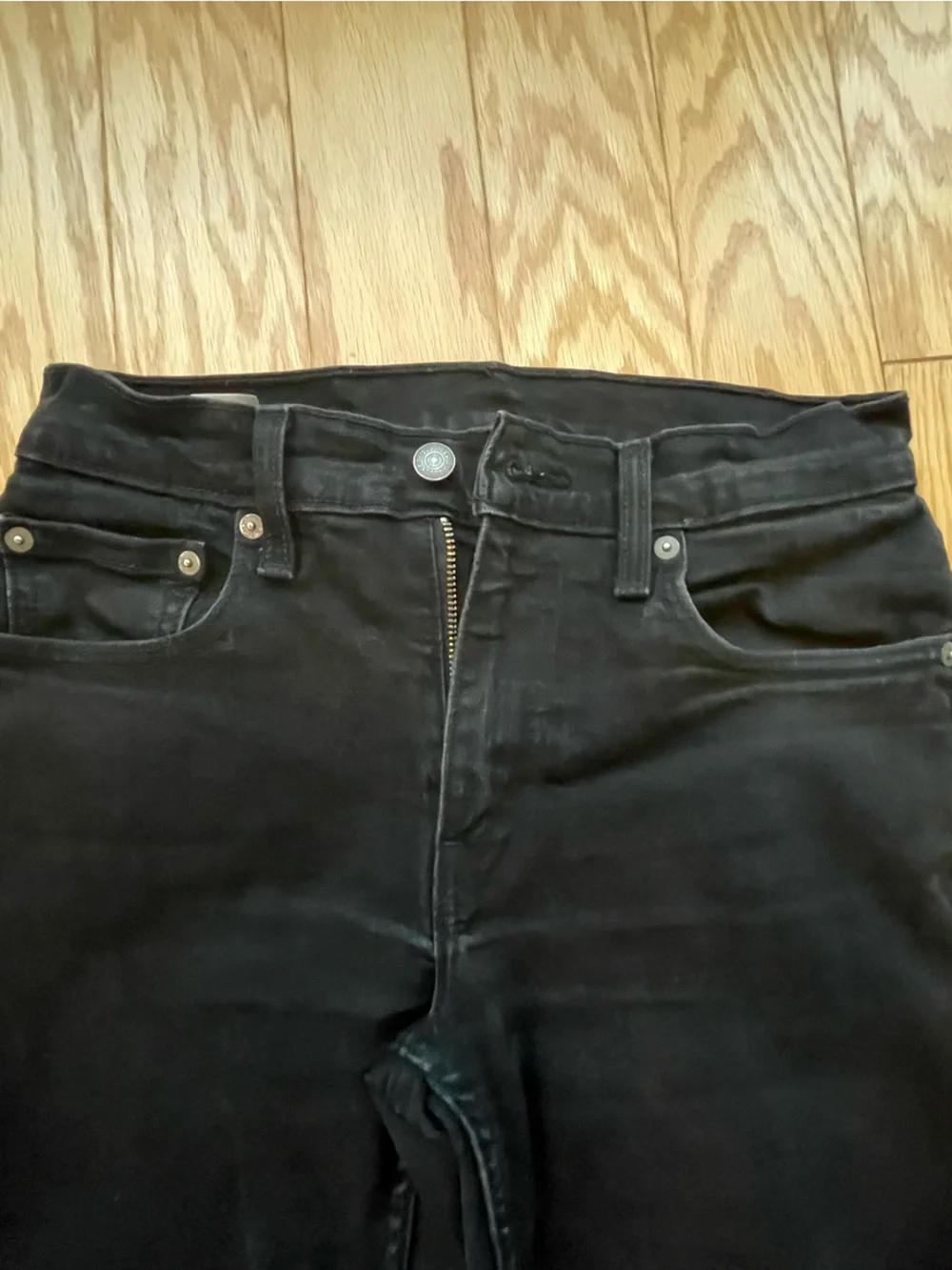 Levi's Men's 512 Black Slim Taper Denim Jeans 29x32